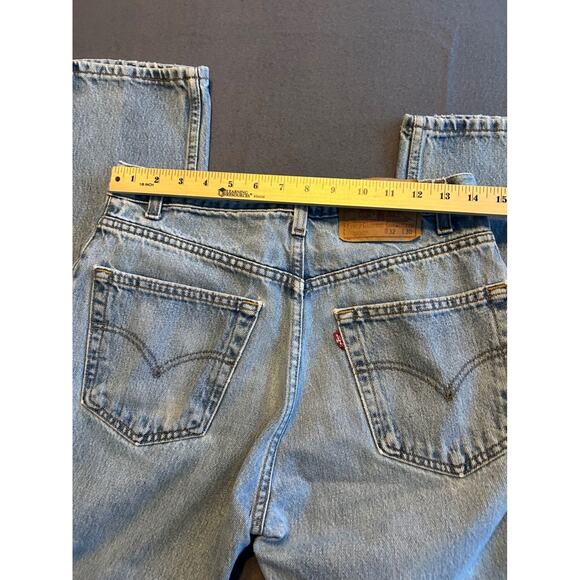 Vintage Levis 505 Regular Fit Jeans Mens 32 30 Light Wash Denim Bootcut - Picture 3 of 7